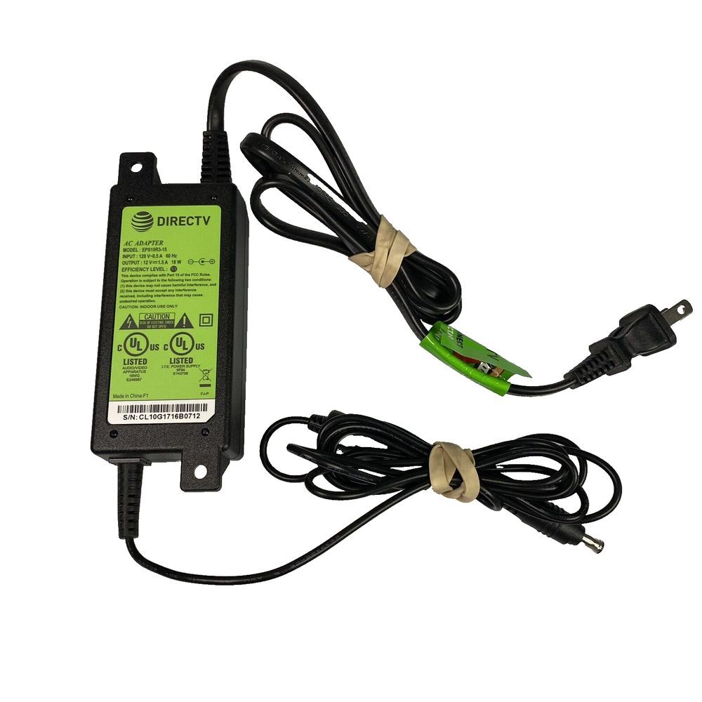 Genuine DirecTV AC Adapter Power Supply 12V 1.3A for Receivers Model‎ EPS10R3-16